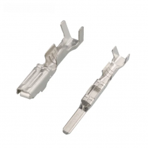 20/50/100/200/Pcs 2.3 MM Car Crimp Terminal Non-Insulated Automotive Electrical Connector Male Female Pins DJ621-2.3A DJ613-2.3A