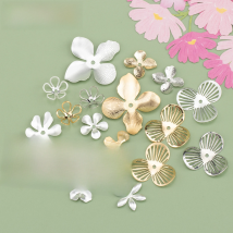 YEGUI MA80,jewelry accessories,nickel free,18k gold rhodium plated,copper,charms,jewelry making,diy flower accessories,20pcs/lot