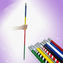 Professional Appearing Cane Metal Mahka 11 Colors Magic Trick Accessories Mentalism Stage Close Up Comedy Magia Toys Joke gadget