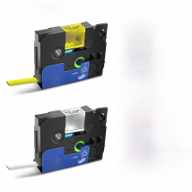GREENCYCLE 6/9/12mm Heat Shrink Tube Tape Compatible For Brother HSE-211 221 231 621 For P-Touch Printer Labeling Machine