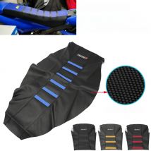 KXF Universal Ribbed Gripper Seat Cover For HONDA YAMAHA SUZUKI KAWASAKI SXF EXC KXF CRF YZF 125 250 350 Dirt Bike Off Road