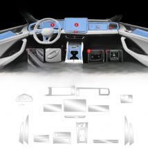 For Volkswagen Tiguan L Pro VW 2024 2025 TPU Protective Film Clear Interior Center Console Gear Panel Anti-scratch Accessories