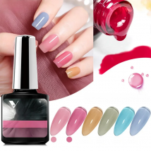 Venalisa Transparent Color Gel Polish Varnish Hybrid Nails For Manicure Nail Art 7.5ML Ice Spar Cat Eyes Soak off UV Gel Lacquer