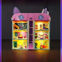 Brick Bling LED Light 10788 Set is suitable for Gabby's Dollhouse building blocks (including lighting accessories only)