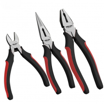 DELIXI ELECTRIC Wire Pliers，Sharp Large Opening Diagonal Pliers Needle Nose Pliers，for Cutting，Twisting and Clamping MetalWires