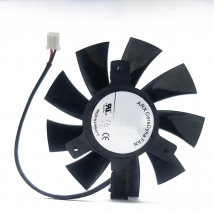 Free shipping For ARX FS1280-A1842C DC 12V Dia. 75mm C.T.C 40mm 2-Wire Server Frameless Fan