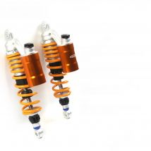 Arashi For YAMAHA VMAX 1200 1985 - 2005 Twin Rear Shocks Absorber Street Vintage Bikes Nitrogen Air Shock Suspension 360mm