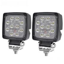 3inch Forklift Tractor Harvester Truck Car Hood Bumper LED Work Light Flood Working Lamp for Dozer Crane Excavator SUV Offroad