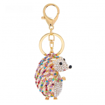 New Hedgehog Toys Key Chain Ring Pendant Plush Toy Animal  Key ring Car Bag Exquisite Small Pendant Couple Keychain
