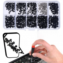 500PCS Laptop Notebook Computer Repair Screws Kit for Lenovo Samsung HP IBM Hard Disk SATA Computer Notebook Laptop Screws