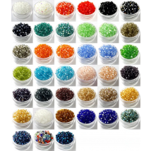 TOP quality #5301 3mm 1000pcs AAA Bicone Upscale Austrian crystals beads loose ball supply AB Jewelry Making DIY #5301