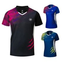 New Badminton shirts Men/Women , sport shirt Tennis shirts , table tennis t-shirt , Quick dry sports training soccer t-shirts