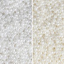 6-8mm 200-300pcs ABS Acrylic Spacer Beads Loose Imitation Pearl Beads For Making Jewelry Bracelet Necklace DIY Craft Needlework