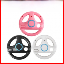 Color Game Racing Steering Wheel for Nintendo Wii Remote Controller Racing Wheel for Wii Kart Racing Games Controller
