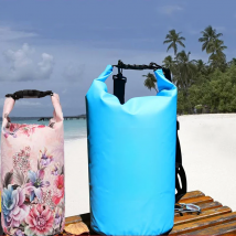 PVC Waterproof Bag 5L 10L 20L Outdoor Swimming Bag Diving Compression Storage  Dry Bag For Man Women Kayaking Backpack