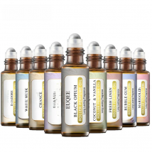 EUQEE 10ml Roller Smear Fragrance Oil For Women Fresh Line Coconut Vanilla Angel for Aromatherapy,Diy Soap,Candle making