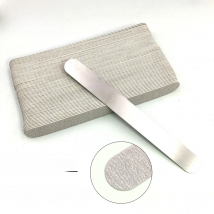 100/50Pcs 100/180/240 Removable Sponge EVA Sanding Files Replacement Sandpaper Nail File Buffer Steel Handle Metal Buffer Files