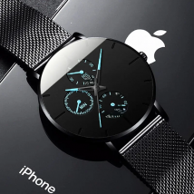 New Women Luxury Watches for Men Business Casual Ultra Thin Clock Male Stainless Steel Mesh Belt Quartz Watch relogio masculino