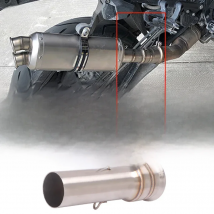 For Super Duke R 1050 1090 1190 1290 ADV Motorcycle Exhaust Modified stainless steel Middle Link Pipe Connection 51mm Muffler