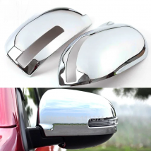 Chrome For Mitsubishi Outlander 3 2013-2018 Car Side Door Rear View Rearview Mirror Decoration Sticker Cover Trim Accessories