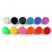 8pcs Original Sanwa OBSF-30 Push Button for arcade MAME game DIY parts 13 colors available