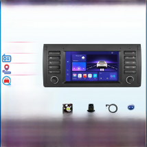 8GB 128GB AI Voice 2 Din Android Auto Radio for BMW 5 E39 1995 - 2003 E53 X5 M5 Carplay 4G Net Car