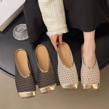 Women Flat Slippers Summer Fashion Sandals Mesh Designer Shoes Casual Beach Slippers Walking Slides Women Sandalias De Mujer