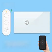 Tuya Smart Life Curtain Switch Remote Control Roller Shutter RF+WiFi App Timer Compatible with Google Home Alexa Echo DIY