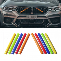 M Sport Style Front Grille Trim Strips Cover Frame Stickers For BMW X3 F25 X4 F26 G02 G01 G30 G20 F20 F10 F30 X5 Car Accessories