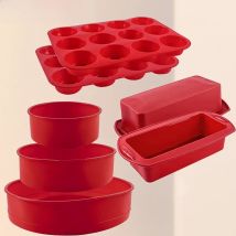 Silicone Baking Pan For Pastry Mold For Baking Silicone Molds Pastry Muffin Round Rectangle Bakery Silicone Mould