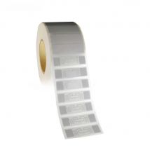500pcs/roll RFID tag UHF sticker Alien 9640 EPC 6C PP synthetic waterproof label 868-915mhz adhesive passive RFID label