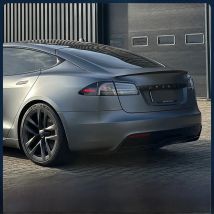 For Tesla model S 2012- 2024 MODEL-S special model spoiler ABS material car tailgate primer color rear spoiler car tuning