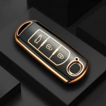 TPU 2/3Buttons Auto Car Remote Key Shell Case Cover For Mazda 2 3 6 Atenza Axela Demio CX-5 CX5 CX-3 CX7 CX-9 Car Accessories