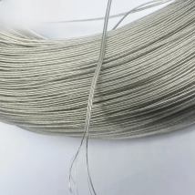 30m/50Meters Transparent line 26AWG PVC Tinned Bare Cord Double Silver Cable Copper Wire Audio Cable Speaker Wire