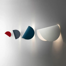 Simple Black White Red Blue New Modern LED Wall Lights Living Study Room Bedroom Bedside Aisle Hall Stairs Lamps Indoor Lighting