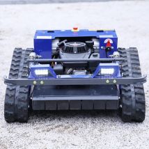 Tosaerba telecomandato Rc Crawler 7.5HP Pendenza Falciatrice Cingolata Radiocomandata Tagliaerba Robot Falciatrici