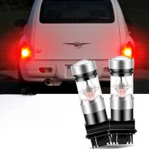 2pcs LED Brake Light Blub Lamp 3157 3057 P27/7W For Chrysler Sebring PT Cruiser 300M 300 Pacifica Aspen Intrepid Neon Concorde