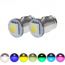 2Pcs BA7S LLB281 GLB281 LED Car Bulb Interior Instrument Dashboard Light Auto Lamp White Red Ice Blue Yellow Green Pink 6V 12V