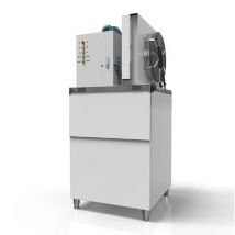 Ice Flaker Machine Commercial 100kg Scale Ice Maker 500kg Seafood Hot-Pot Shop Aquatic Buffet Large Supermarket Flak Ice Machine