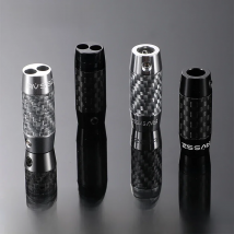 AVSSZ Earphone Carbon Fiber Y Splitter Slider One Point Two Audio Jack Wire Ring Sleeve Fever Paired Recording DIY Speaker Cable