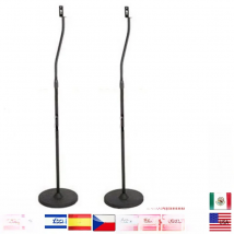 (1 pair)DL-SF01 100CM 110CM 120CM adjustable universal Surround sound SPEAKER floor BRACKET mount holder stand rack
