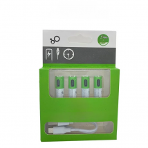 1.5V AAA USB Rechargeable Batteries 750mWh Li-ion Battery for  Wireless mouse Remote Control Toys+ Type-C Cable Original