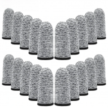 5/20PCS Cut Resistant Finger Cots Finger Sleeve Protectors Reusable Finger Glove Fingertip Covers for Sewing Cutting Handicrafts