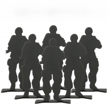 New Shooting Target Outdoor Hunting Target Set Useful Target  military target (6pcs) gz330027