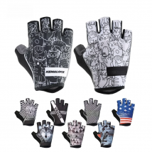 KEMALOCE Cycling Gloves Men Women Road Racing Half Finger Summer Mittens Non-Slip Reflective Outdoor Sport Adult MTB Bike Glove