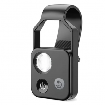 200X Cell Phone Microscope Accessory with CPL Lens, Portable Mini Digital Microscope with LED Light/Universal Clip