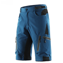 ARSUXEO Men Cycling Shorts Downhill Bike MTB Shorts Loose Outdoor Sports Mountain Bicycle Shorts Breathable Quick Dry Reflective