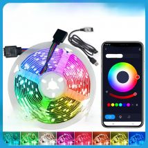 Tuya Bluetooth Smart Led Strip Lights RGB 2835 5V USB Smart Life App Control for Desktop Screen TV BackLight Flexible Diode Tape