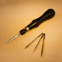 OWDEN 4 in 1 Awl Leather Sewing Tool Set Repairing Stitching Supplies Sewing Kit 4 in 1 Sewing Awl Kit