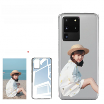 DIY Case for Samsung Galaxy S25 S24 S23 FE S22 S21 S20 Ultra Plus Shell Deasign Clear Background Custom Picture Cartoon Cover